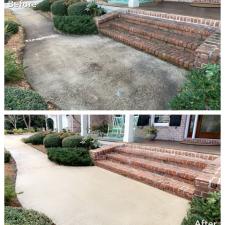 Concrete and brick cleaning in hoover al 001