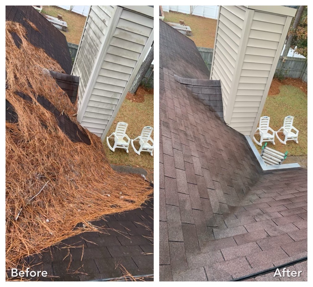 Roof cleaning hoover al